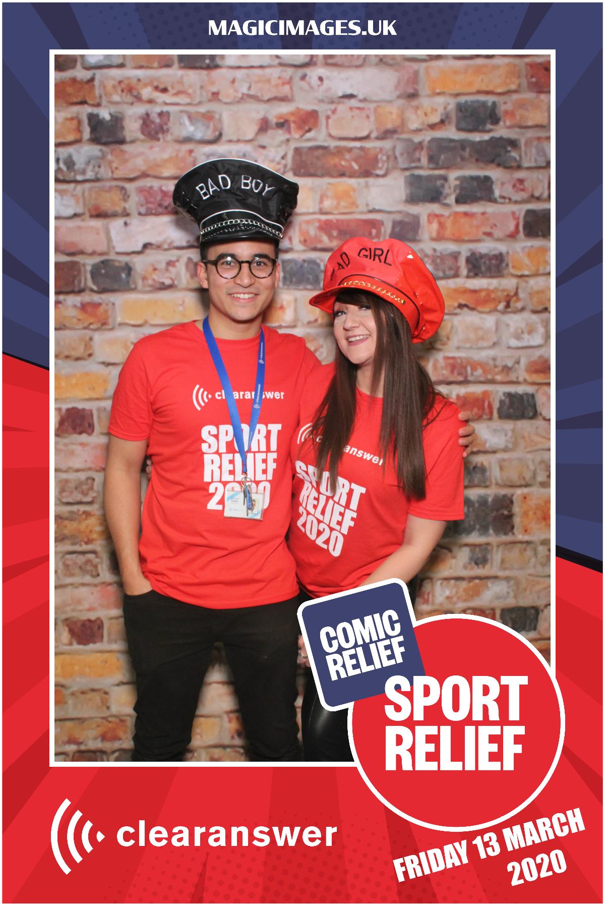Clear Answer Sport Relief | View more photos from the event at gallery.magicimages.uk/u/MagicImages/Clear-Answer-Sport-Relief